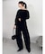【吉田朱里】タックスリーブオフショルスウェット ※BLACK WEB限定カラー