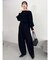 【吉田朱里】タックスリーブオフショルスウェット ※BLACK WEB限定カラー