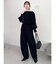 【吉田朱里】タックスリーブオフショルスウェット ※BLACK WEB限定カラー