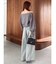 【吉田朱里】タックスリーブオフショルスウェット ※BLACK WEB限定カラー