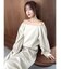 【吉田朱里】タックスリーブオフショルスウェット ※BLACK WEB限定カラー
