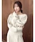 【吉田朱里】タックスリーブオフショルスウェット ※BLACK WEB限定カラー