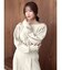 【吉田朱里】タックスリーブオフショルスウェット ※BLACK WEB限定カラー