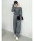 【吉田朱里】タックスリーブオフショルスウェット ※BLACK WEB限定カラー