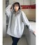 【吉田朱里】ストーンアートハーフジップフーディ