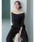 【吉田朱里】温感・セラミド加工カップインオフショルインナー