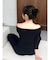 【吉田朱里】温感・セラミド加工カップインオフショルインナー