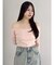 【吉田朱里】温感・セラミド加工カップインオフショルインナー