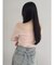 【吉田朱里】温感・セラミド加工カップインオフショルインナー