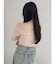 【吉田朱里】温感・セラミド加工カップインオフショルインナー