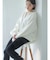 【吉田朱里】リラックスニットフーディ