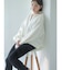 【吉田朱里】リラックスニットフーディ