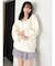 【吉田朱里】リラックスニットフーディ