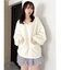 【吉田朱里】リラックスニットフーディ