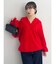【吉田朱里】リラックスニットフーディ