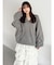 【吉田朱里】リラックスニットフーディ