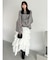 【吉田朱里】リラックスニットフーディ