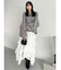 【吉田朱里】リラックスニットフーディ