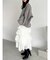 【吉田朱里】リラックスニットフーディ