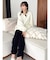 【吉田朱里】リラックスニットフーディ