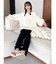 【吉田朱里】リラックスニットフーディ