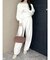 【吉田朱里】バレルレッグスウェットパンツ ※BLACK WEB限定カラー