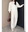 【吉田朱里】バレルレッグスウェットパンツ ※BLACK WEB限定カラー