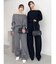 【吉田朱里】バレルレッグスウェットパンツ ※BLACK WEB限定カラー