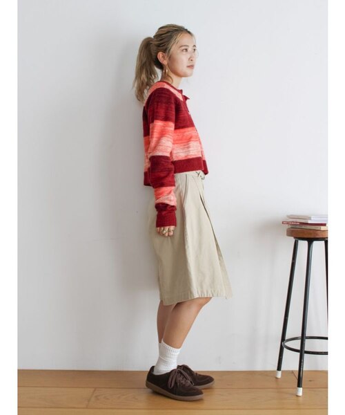 グラデーションニットカーディガン｜マークスタイラー