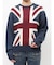 UnionJackジャガードルーズニット