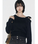 ショルダースキンニット