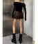 カーゴラップフェイクレザーショートパンツ