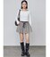 レイヤードフレアスカート