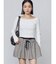 レイヤードフレアスカート