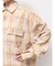 ブリーチチェックルーズシャツ