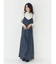 フィットフレアキャミワンピース