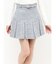 ツイードプリーツミニスカート【セットアップ着用可能】
