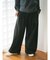 バレルレッグタックパンツ