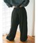 バレルレッグタックパンツ