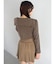 【POLO BCSコラボ】テーラーカラーニットトップス ※BROWN WEB限定カラー