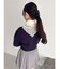 【POLO BCSコラボ】レーススカーフベア刺繍ニットトップス
