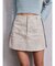 GGラインFake Leatherスカートライクショートパンツ