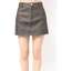GGラインFake Leatherスカートライクショートパンツ