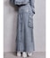 ハイウエストG bijou CARGOデニムロングスカート