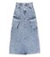 ハイウエストG bijou CARGOデニムロングスカート