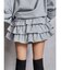 GG chain glitter print tieredスカートライクショートパンツ
