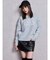 Symmetry GYDA jacquardニットトップス