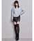 Symmetry GYDA jacquardニットトップス