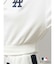 GYDA［MLB］2ラインハーフZIPショートトップス