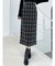 チェックツィードタイトスカート